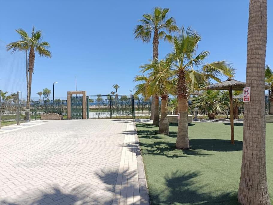Mar Y Sal 12 Suites, Gran Terraza Con Vistas Al Mar, 2 Hab, Garaje Y Piscina Roquetas de Mar Eksteriør billede
